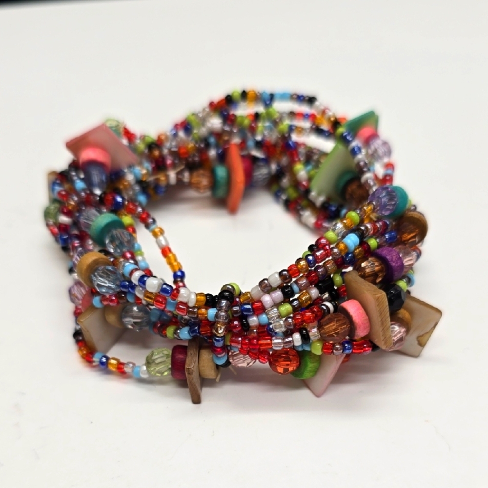 🔸️5/$25🔸️Stretchy Beaded Bracelet